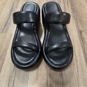 COCONUTS by MATISSE Women Slip On Black Pumps Style Unique Size 9M